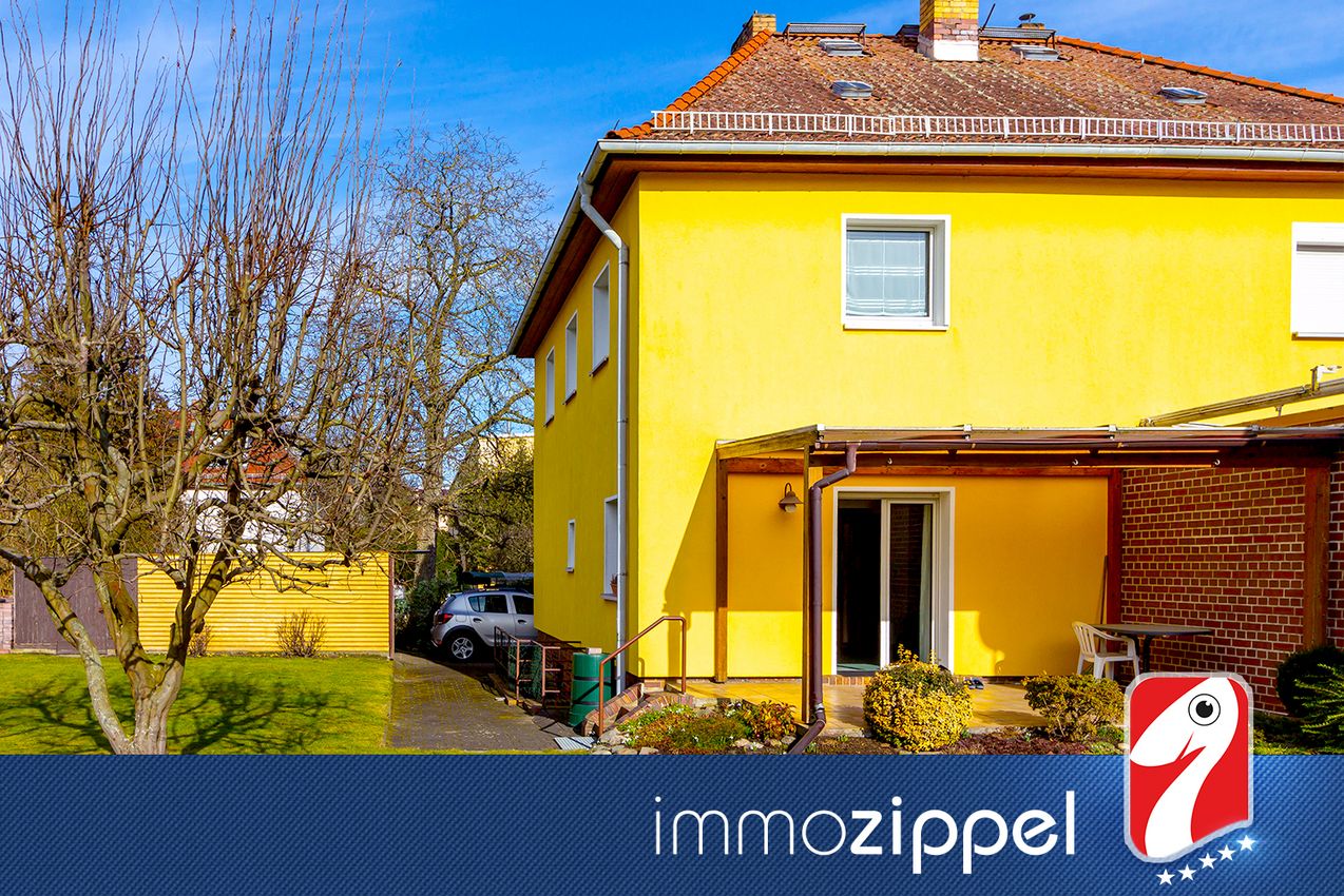 Hausasnicht vom Garten