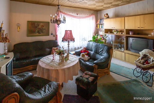 EG Wohnzimmer mit Panoramafenster