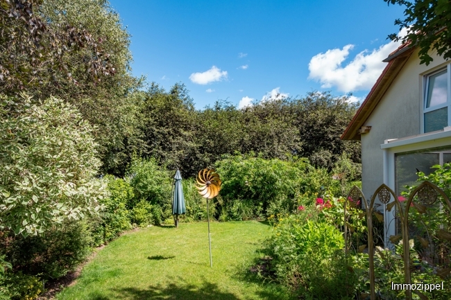 Blick in den Ziergarten