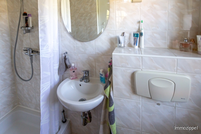 Gäste-WC mit Dusche