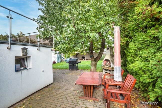 Grillplatz im Garten