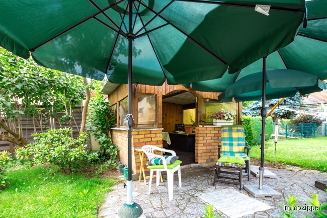 Überdachter Grillplatz