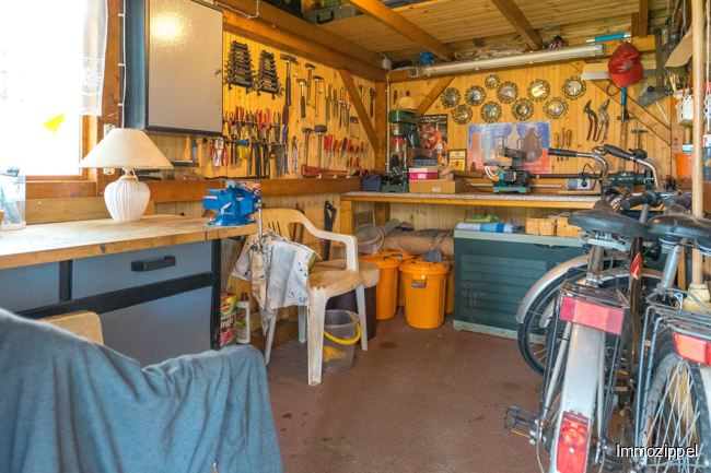 Werkstattraum am Carport