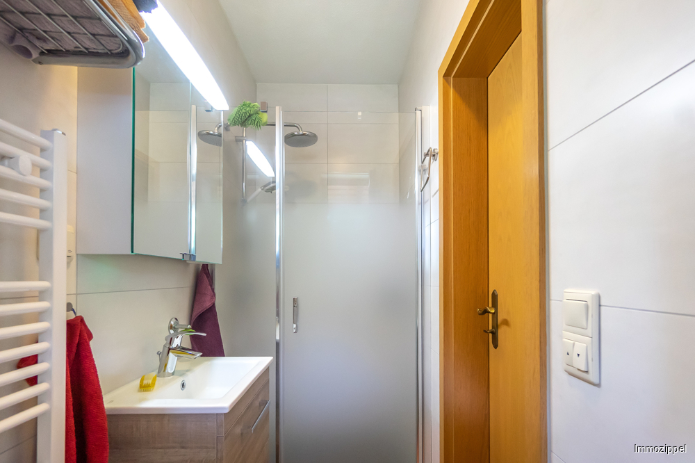 EG Gäste-WC mit Dusche, WC und WB