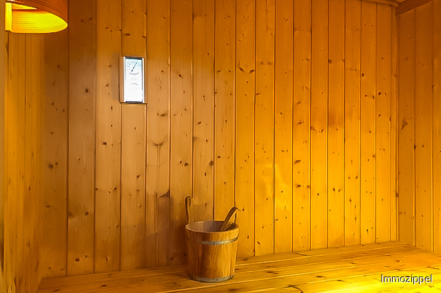 Sauna im Masterbad