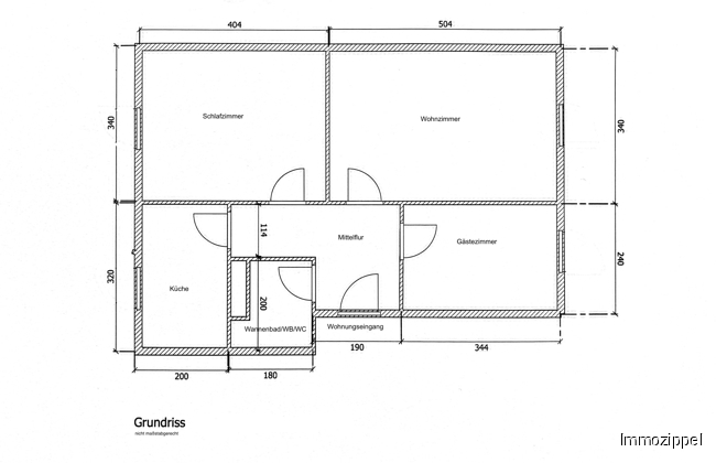 Grundriss ETW