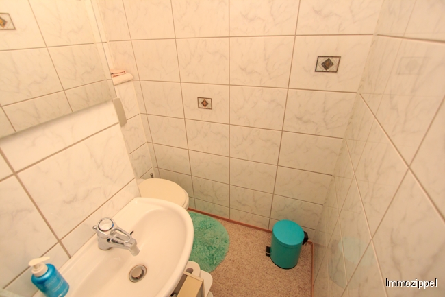 DG Gäste-WC mit Waschbecken