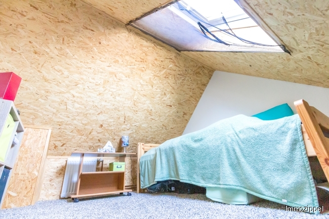Dachspitze als Schlafboden